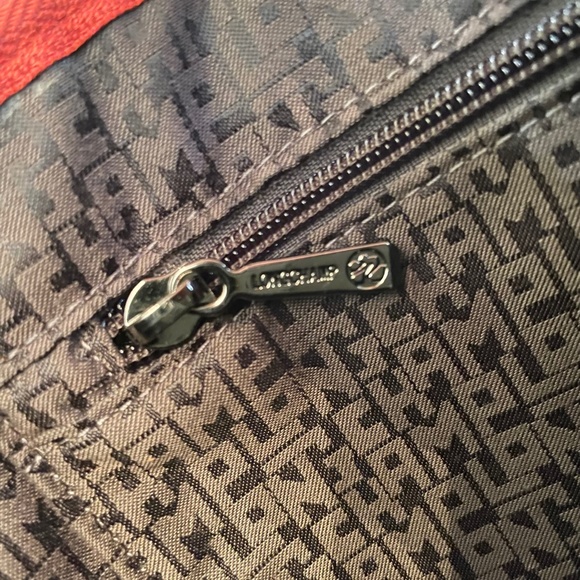 Longchamp Le Pliage Cuir Leather Backpack Terracotta - Picture 14 of 15